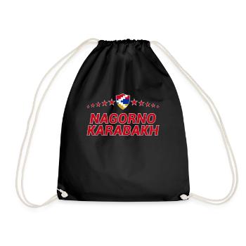 Haut-Karabakh - Sac de sport léger - noir - Devant
