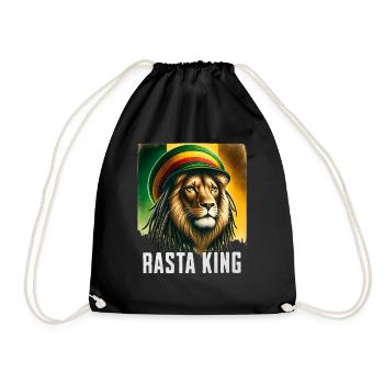 Jamaica - Drawstring Bag - black - Front