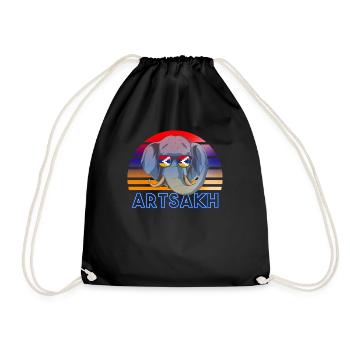 Artsakh - Sac de sport léger - noir - Devant