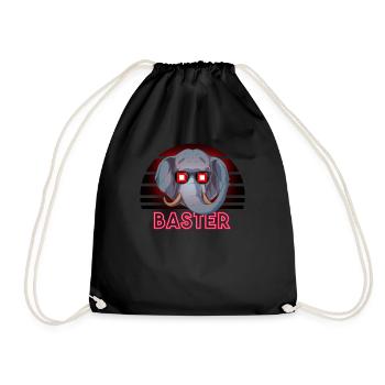 Baster - Sac de sport léger - noir - Devant
