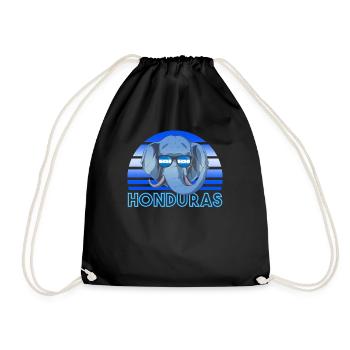 Honduras - Drawstring Bag - black - Front