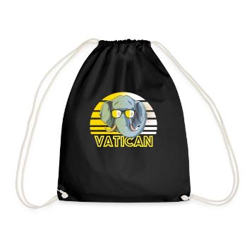 Vatican - Sac de sport léger - noir - Devant