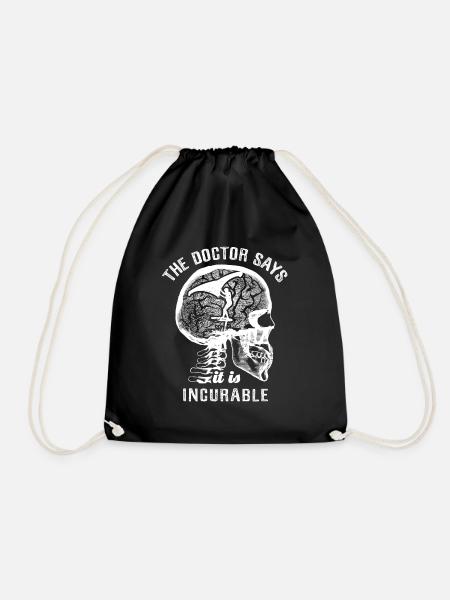 The doctor says it's incurable - wing foil - Turnbeutel - Schwarz