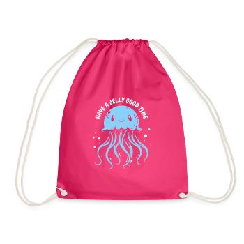 Passez un bon moment en gelée - Méduse avec des tentacules - Sac de sport léger - fuchsia - Devant