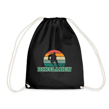 Dinslaken, ma ville ! - Sac de sport léger - noir - Devant