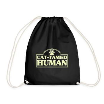 Chat parents chats dictons chat cadeau - Sac de sport léger - noir - Devant