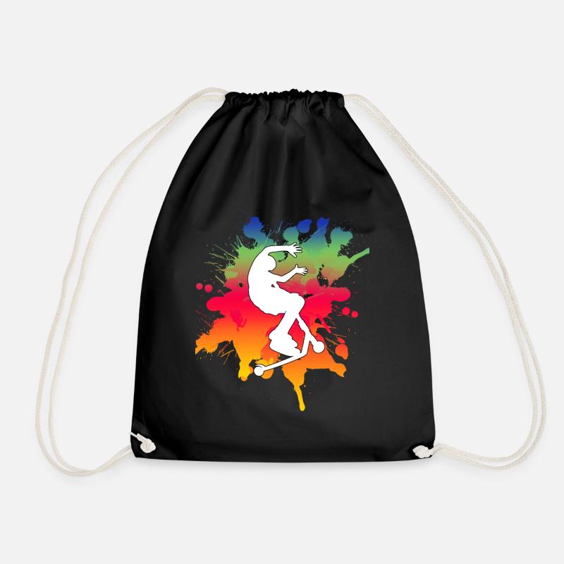 trottinette freestyle - Sac de sport léger - noir