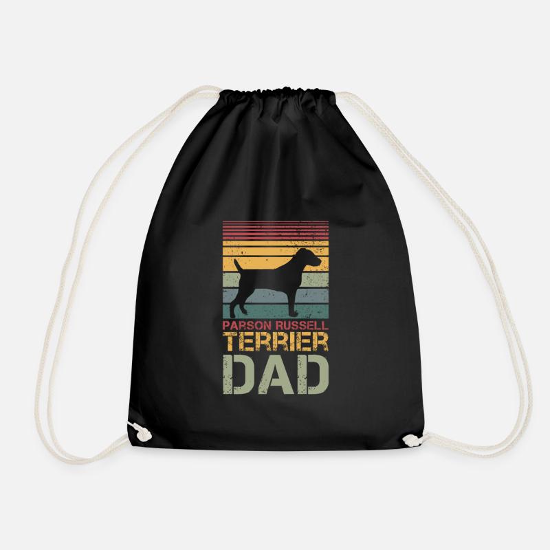 Parson Russell terrier Dad - Turnbeutel - Schwarz