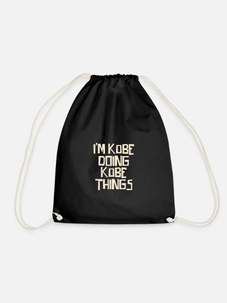 I'm Kobe doing Kobe things - Turnbeutel - Schwarz
