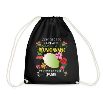 Pour Ma Réunionnaise Parfaite Cadeau Femme Réunion - Sac de sport léger - noir - Devant