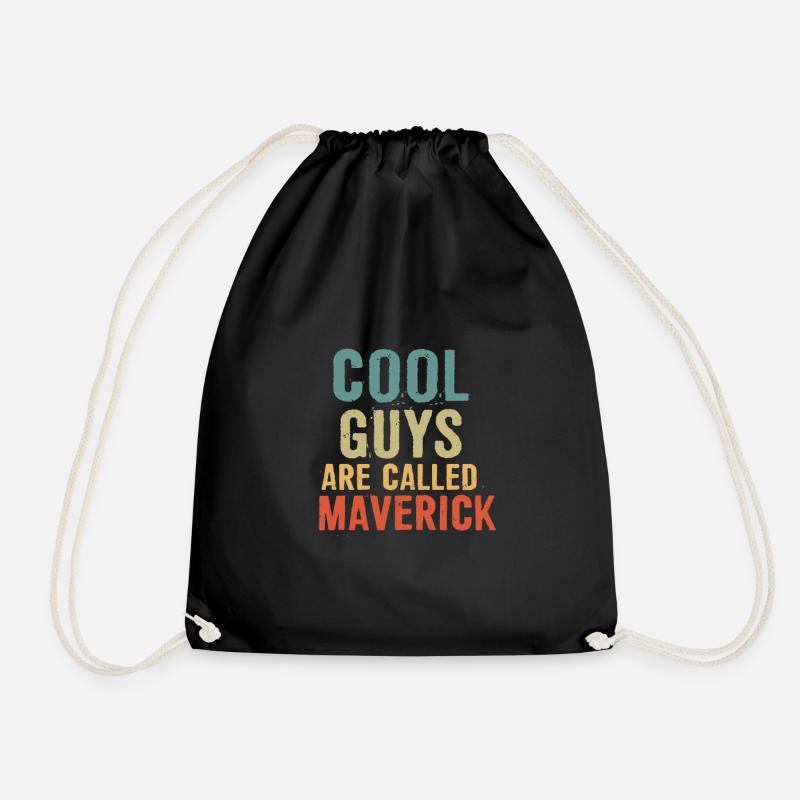 Les mecs cool s’appellent Maverick - Sac de sport léger - noir