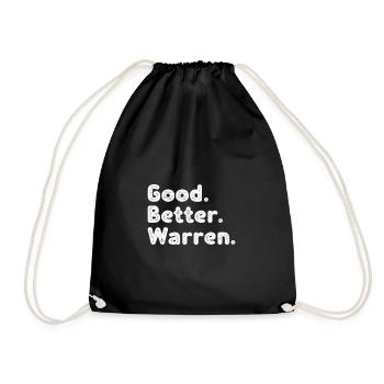Bon meilleur Warren - Sac de sport léger - noir - Devant