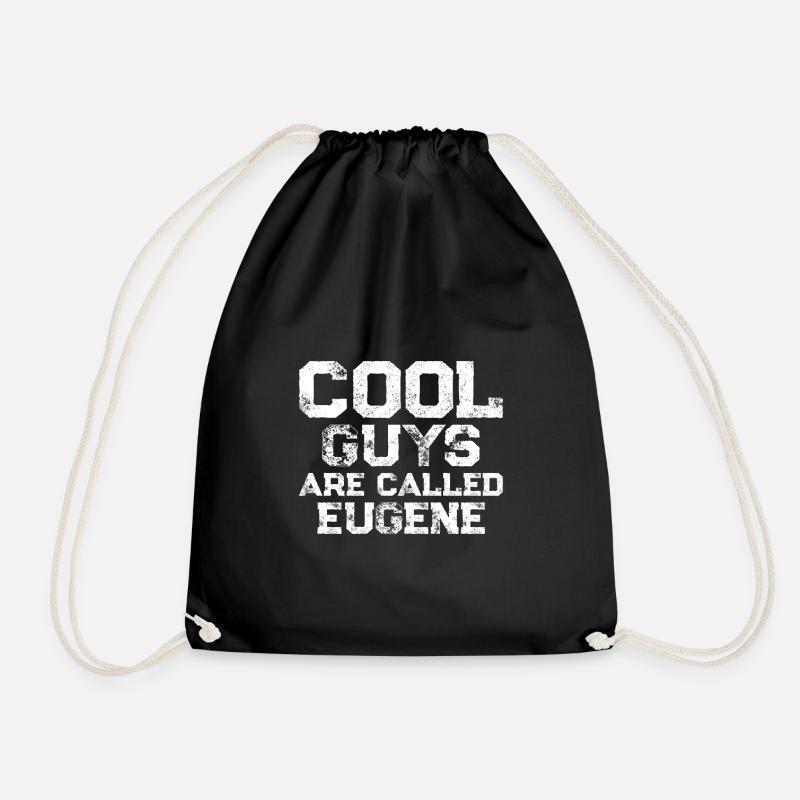 Les mecs cool s’appellent Eugene - Sac de sport léger - noir