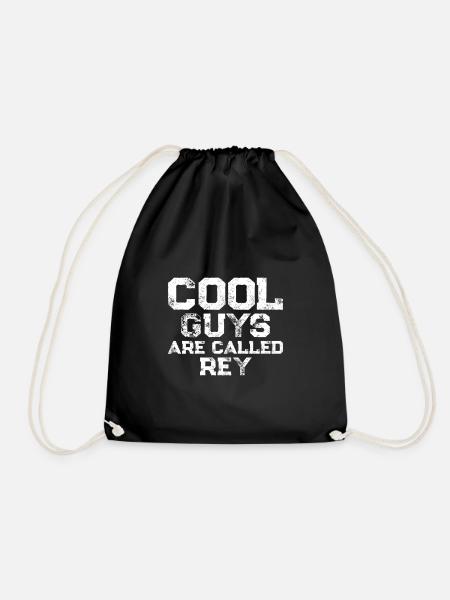 Cool guys are called Rey - Turnbeutel - Schwarz