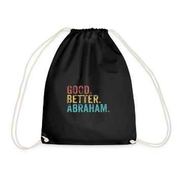Les gars cool s’appellent Abraham - Sac de sport léger - noir - Devant