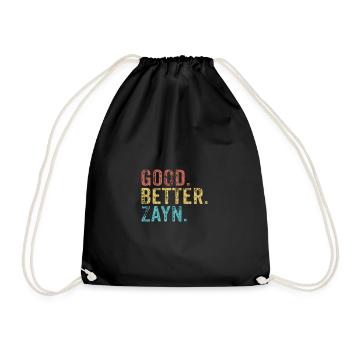 Cool guys are called zayn - Drawstring Bag - black - Front