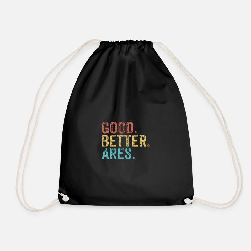 Good better Ares - Turnbeutel - Schwarz