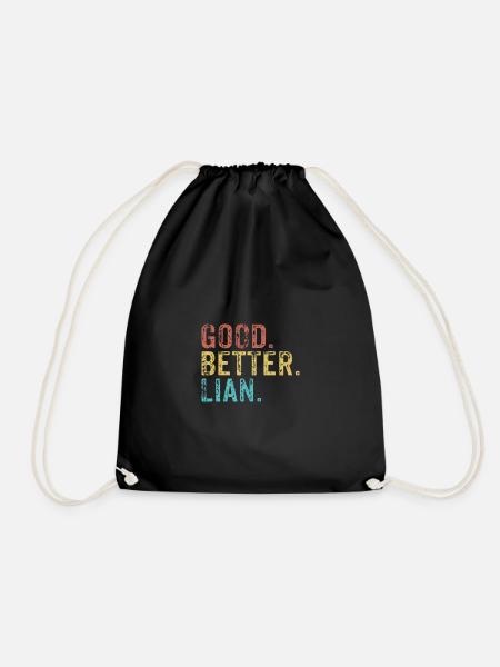 Cool guys are called lian - Turnbeutel - Schwarz