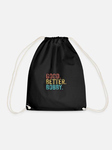 Good better Bobby - Turnbeutel - Schwarz