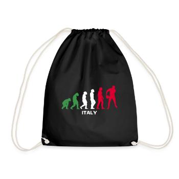 Rugby Player Sport Rugby Gift Rugby Coach - Drawstring Bag - black - Front