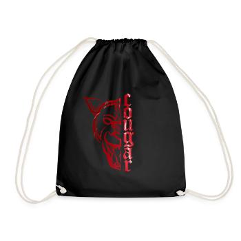 Cougar Tribal - Sac de sport léger - noir - Devant