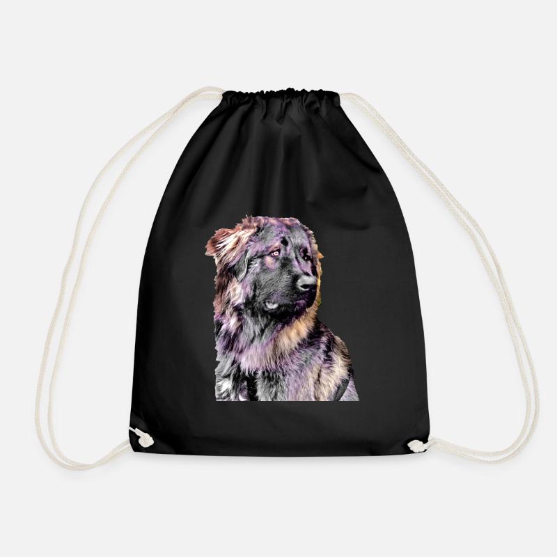 Kaukasischer Schäferhund - Turnbeutel - Schwarz