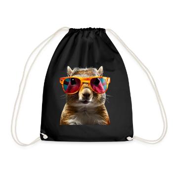 Lunettes de soleil Squirrel - Sac de sport léger - noir - Devant