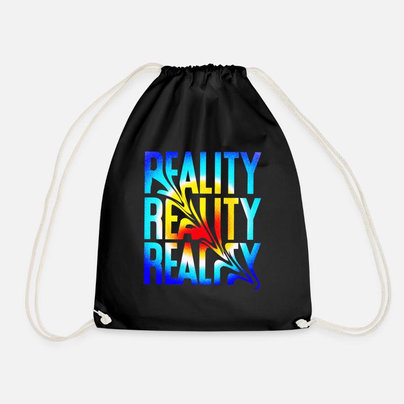 Reality - Turnbeutel - Schwarz