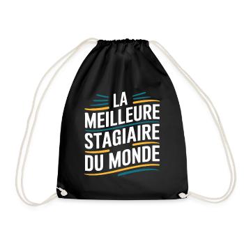 La meilleure stagiaire du monde - Sac de sport léger - noir - Devant
