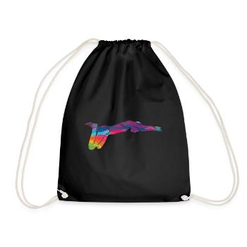 Natation Nageurs Piscine Piscine extérieure Nageur - Sac de sport léger - noir - Devant