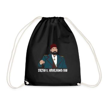 Sultan 2. Abdulhamid Han - Turnbeutel - Schwarz - Vorne