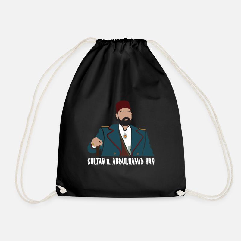 Sultan 2. Abdulhamid Han - Turnbeutel - Schwarz