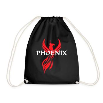 Phoenix Wizard Witch Fantasy Cadeau - Sac de sport léger - noir - Devant