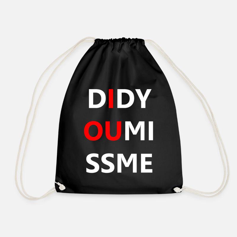 Holmes Q_05 - Drawstring Bag - black