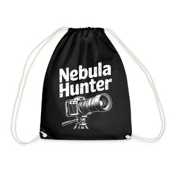 Nebula Hunter Kameradesign - Turnbeutel - Schwarz - Vorne