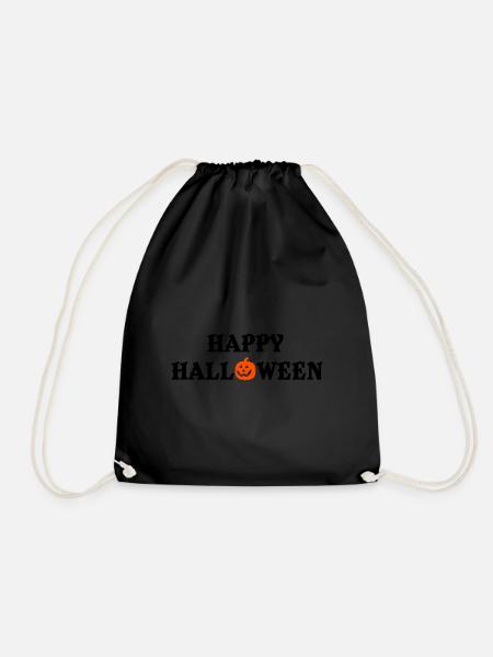 Happy Halloween - Turnbeutel - Schwarz