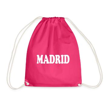madrid - Turnbeutel - Fuchsia - Vorne