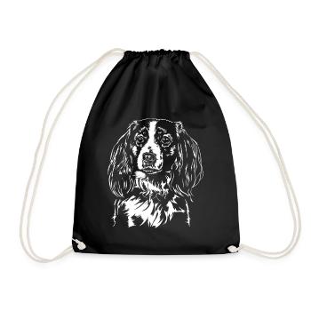 KOOIKERHONDJE Kooiker Dogs Chien Hound Wilsigns - Sac de sport léger - noir - Devant
