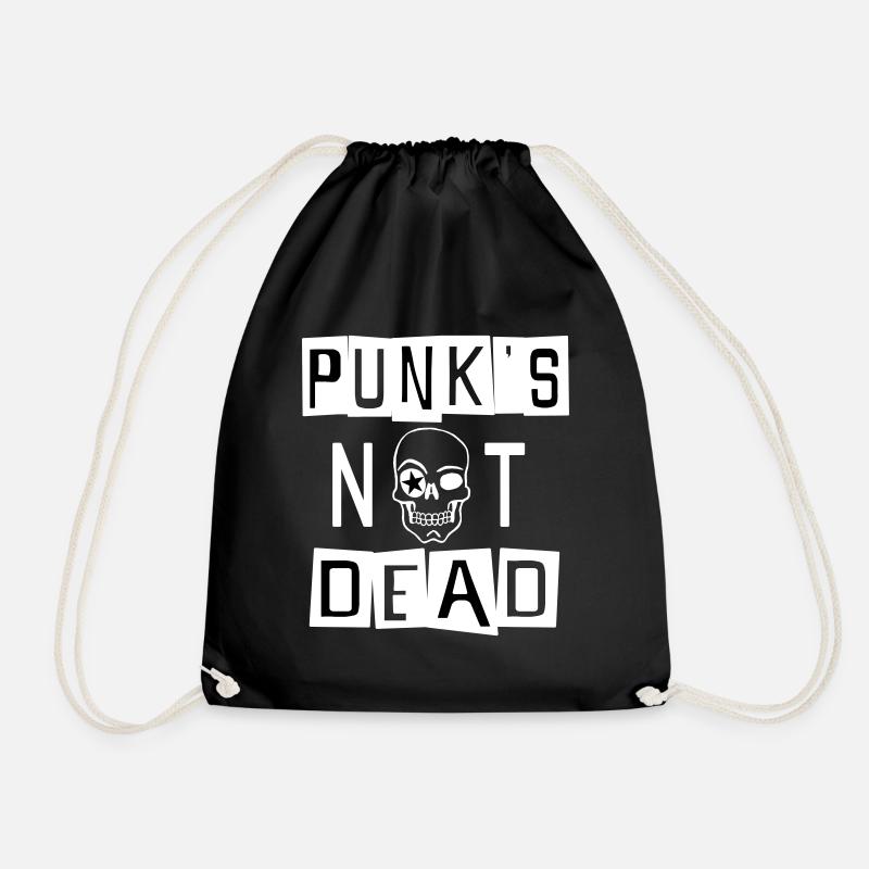 PUNK ist nicht tot - Turnbeutel - Schwarz