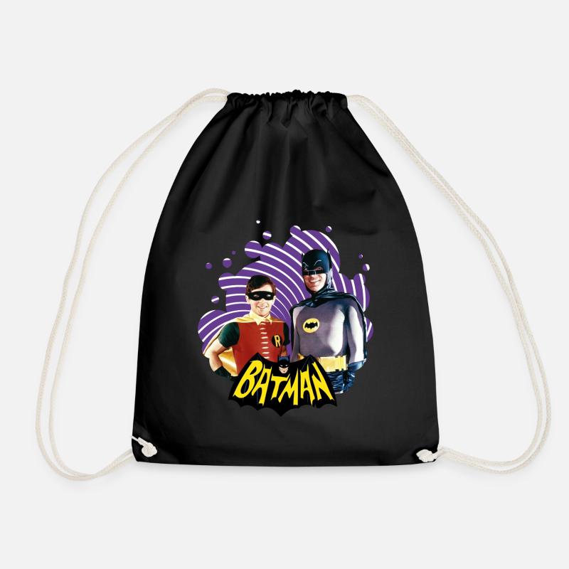 DC Comics Robin Retro Dynamisches Duo - Turnbeutel - Schwarz