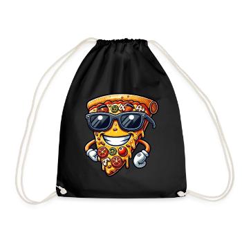 Cool Pizza Lunettes de soleil Restauration rapide d’été - Sac de sport léger - noir - Devant
