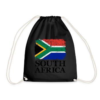 Afrique du Sud - Sac de sport léger - noir - Devant