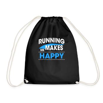 RUNNING - Sac de sport léger - noir - Devant