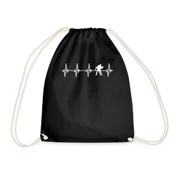 Tango Heartbeat White - Turnbeutel - Schwarz - Vorne