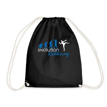 Kickboxing Evolution - Turnbeutel - Schwarz - Vorne