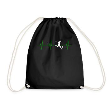 Soccer Gift For Your Mother And Father - Drawstring Bag - black - Front