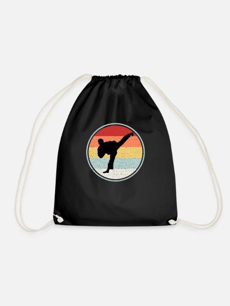 Taekwondo Shirt For Father - Turnbeutel - Schwarz