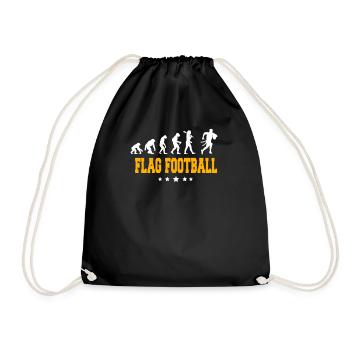 FLAG FOOTBALL - Sac de sport léger - noir - Devant