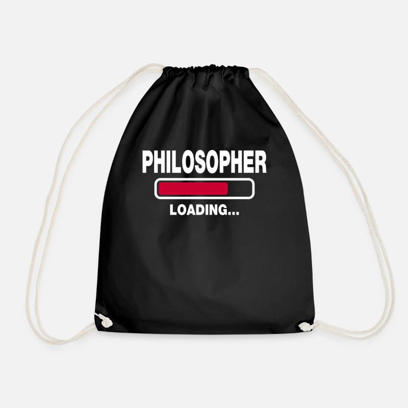 Philosopher - Turnbeutel - Schwarz