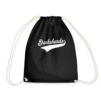 Dachshund Great Christmas Gift - Turnbeutel - Schwarz - Vorne